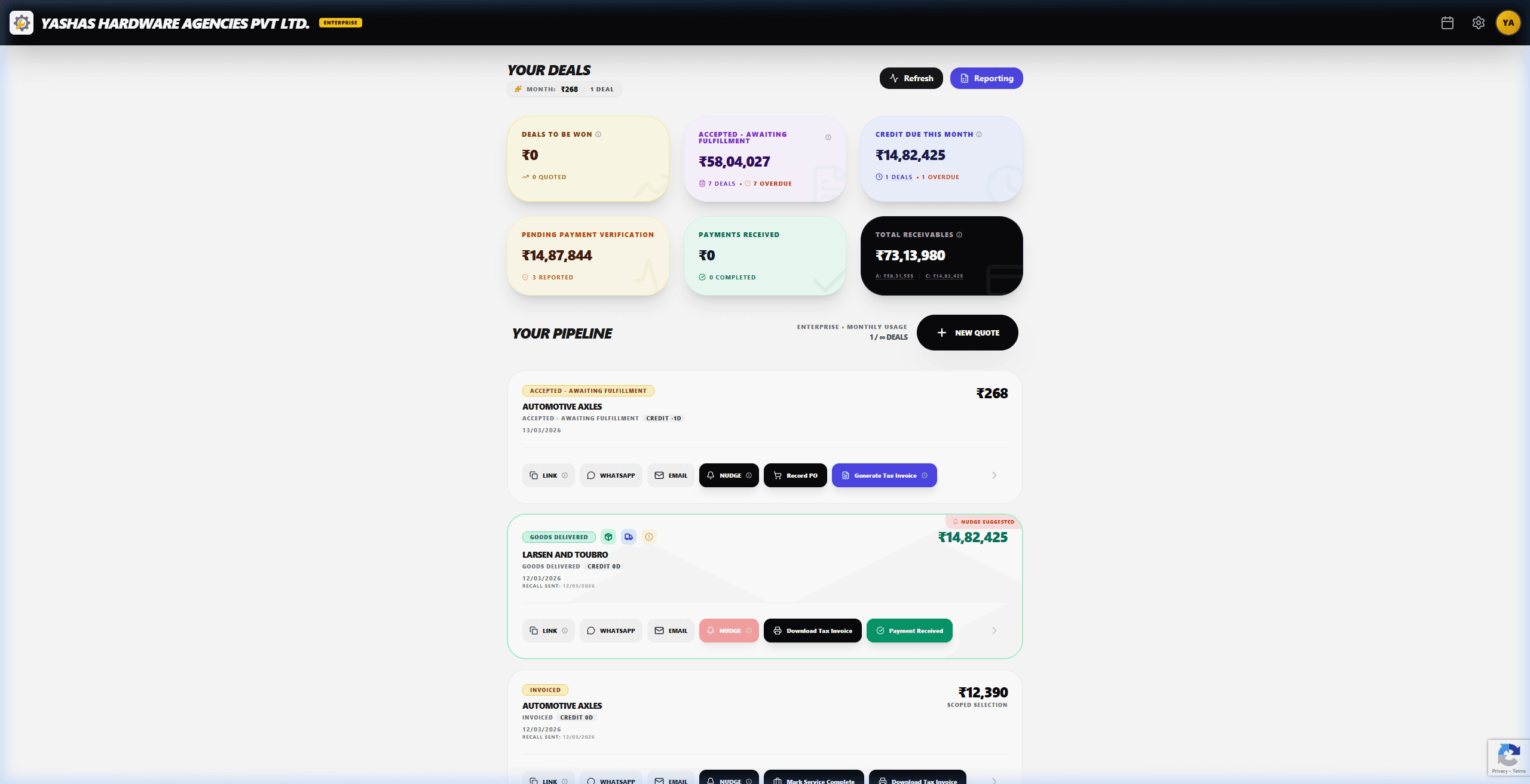 2. Launch Your Pipeline
